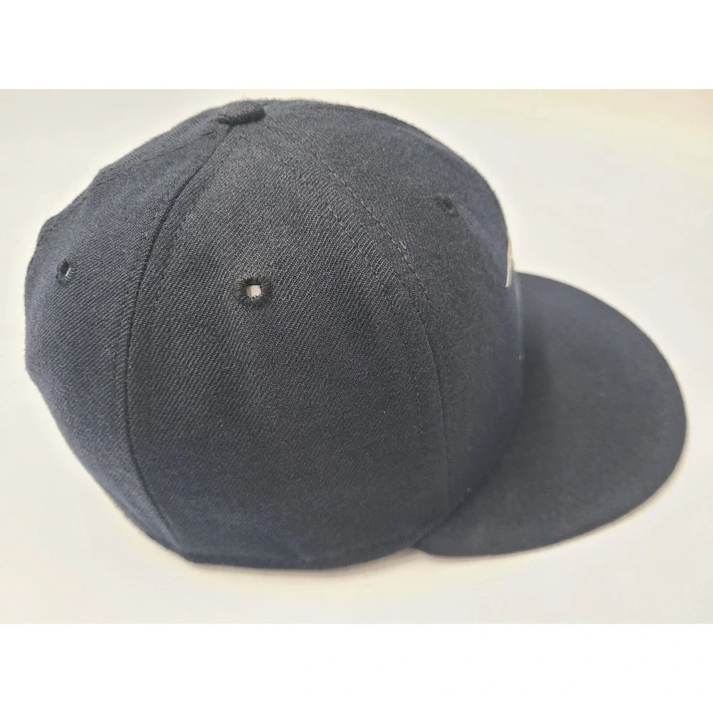 Vintage Houston Astros New Era 59Fifty Pro Model Fitted 7 Hat Cap Blue Gold Star